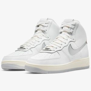 Nike Air Force 1 Sculpt Size W 8.5 Summit White/Coconut Milk/Summit